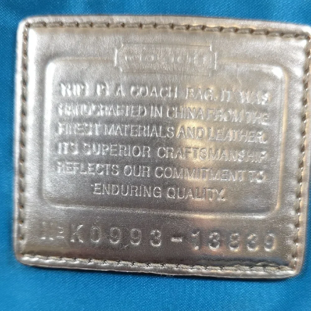 Coach Poppy Pop C Glam Tote and Wallet - Picture 12 of 16